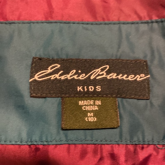 Eddie Bauer Quilted 550 Fill Premium Goose Down Size 10 - Picture 2 of 8